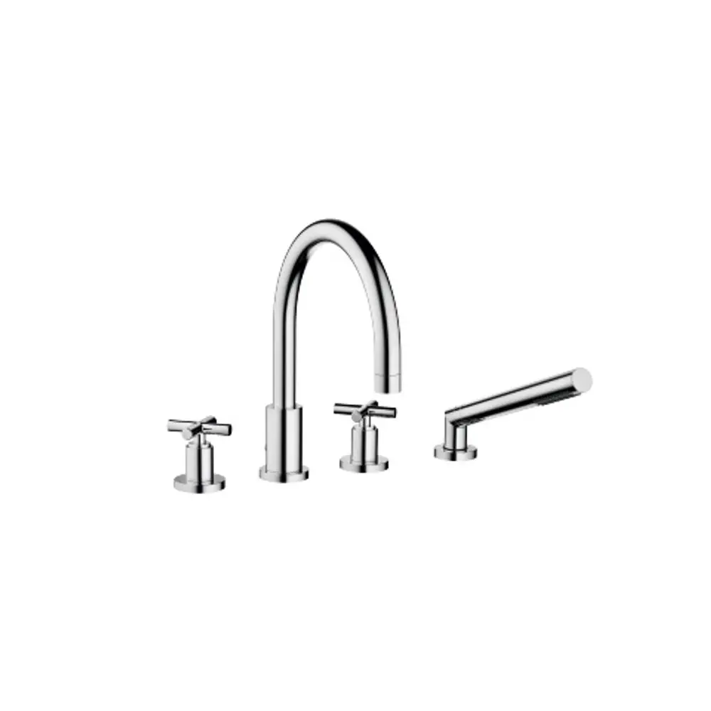 Dornbracht-TARA.-Wannen-Vierlochbatterie-Ausladung 220mm-chrom, 27512892-00 Galeriebild 1